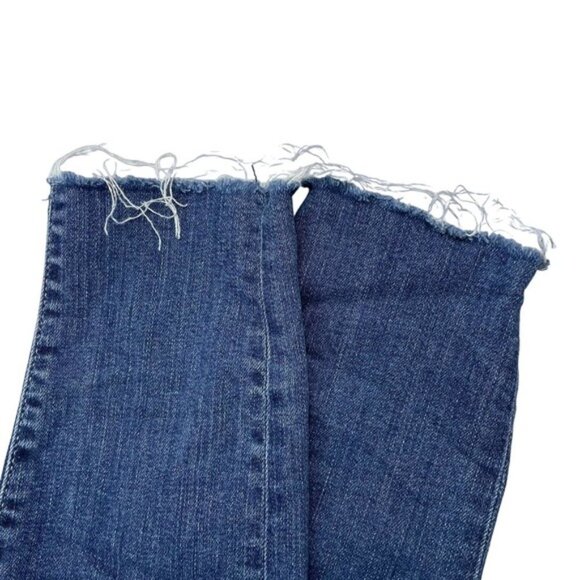 MAVI Alissa High Rise Super Skinny Ankle Jean Sz 24 Raw Hem - Picture 8 of 9